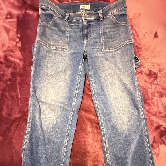 Maurices Edgely Slim Straight Ankle High Rise - Picture 1 of 5